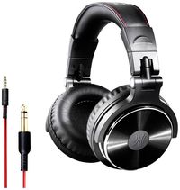 Produktbild: OneOdio Pro-10 DJ Over Ear Kopfhörer kabelgebunden Stereo Schwarz High-Resolution Audio Faltbar, Schwenkbare Ohrmuscheln