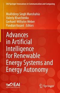Produktbild: Advances in Artificial Intelligence for Renewable Energy Systems and Energy Autonomy