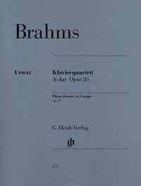 Produktbild: Johannes Brahms - Klavierquartett A-dur op. 26