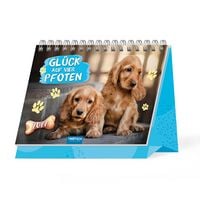 Produktbild: TR&Ouml;TSCH - Aufstellkalender Gl&uuml;ck auf vier Pfoten 2027
