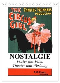 Produktbild: NOSTALGIE Poster aus Film, Theater und Werbung (Tischkalender 2026 DIN A5 hoch), CALVENDO Monatskalender