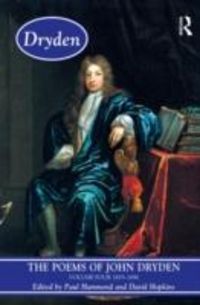 Produktbild: Dryden, J: The Poems of John Dryden: Volume Four