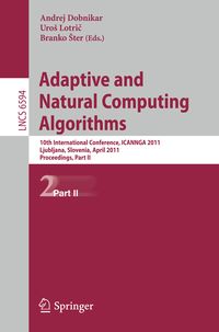 Produktbild: Adaptive and Natural Computing Algorithms