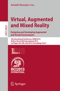 Produktbild: Virtual, Augmented and Mixed Reality: Designing and Developing Augmented and Virtual Environments