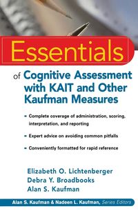 Produktbild: Essentials of Cognitive Assessment with Kait and Other Kaufman Measures