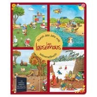 Produktbild: Durch das Jahr mit Leo Lausemaus: Wimmelbuch