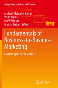 Produktbild: Fundamentals of Business-to-Business Marketing