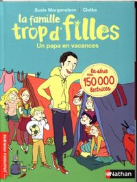 Produktbild: La famille trop d'filles: un papa en vacances