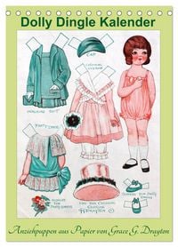 Produktbild: Dolly Dingle Kalender - Anziehpuppen von Grace G. Drayton (Tischkalender 2026 DIN A5 hoch), CALVENDO Monatskalender