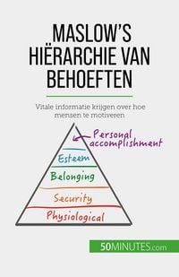 Produktbild: Maslow's hi&euml;rarchie van behoeften