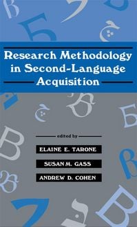 Produktbild: Research Methodology in Second-Language Acquisition