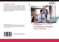 Produktbild: La Calidad y su Gesti&oacute;n