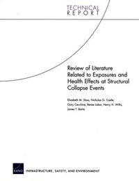 Produktbild: Review of Literature Related to Exposures and Health Effects at Structural Collapse Events