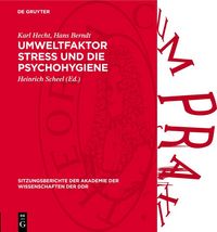 Produktbild: Umweltfaktor Stress und die Psychohygiene