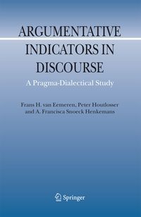 Produktbild: Argumentative Indicators in Discourse