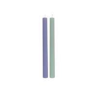 Produktbild: Villeroy & Boch Fleur Stabkerze bleu + vert,Set 2 St&uuml;ck