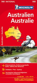 Bild vom Artikel Michelin Nationalkarte Australien vom Autor Michelin