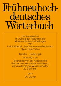 Produktbild: Einw&uuml;rfig &minus; er-