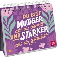 Produktbild: Du bist mutiger als du denkst und st&auml;rker als du glaubst