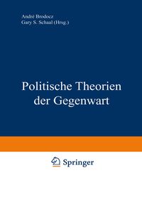 Produktbild: Politische Theorien der Gegenwart