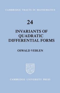 Produktbild: Invariants of Quadratic Differential Forms