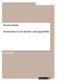 Produktbild: Datenschutz in der Kinder- und Jugendhilfe