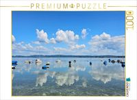 Produktbild: CALVENDO Puzzle Boote auf dem Bodensee | 1000 Teile Lege-Gr&ouml;&szlig;e 64x48cm Foto-Puzzle f&uuml;r gl&uuml;ckliche Stunden