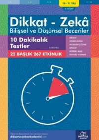 Produktbild: 10-11 Yas Dikkat - Zeka - Bilissel ve D&uuml;s&uuml;nsel Beceriler - 4. Kitap
