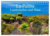 Produktbild: La Palma - Landschaften und Meer (Tischkalender 2026 DIN A5 quer), CALVENDO Monatskalender