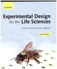 Produktbild: Experimental Design for the Life Sciences
