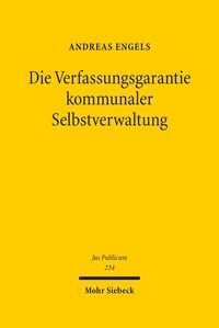 Produktbild: Die Verfassungsgarantie kommunaler Selbstverwaltung