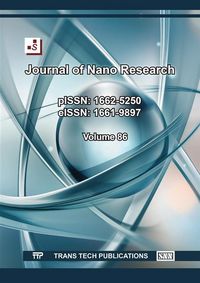 Produktbild: Journal of Nano Research Vol. 86