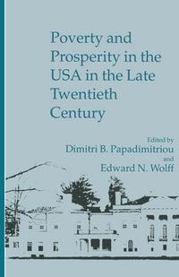 Produktbild: Poverty And Prosperity In The USA In The Late 20th Century