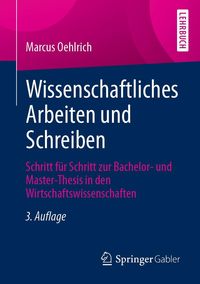 Produktbild: Wissenschaftliches Arbeiten und Schreiben