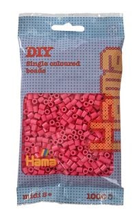 Produktbild: Hama 207-121 - DIY B&uuml;gelperlen Midi 5+, ca. 1000 St&uuml;ck, Pink