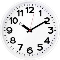 Produktbild: EuroTime 82321 Quarz Wanduhr Wei&szlig;