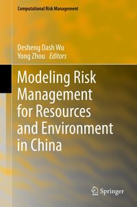 Produktbild: Modeling Risk Management for Resources and Environment in China
