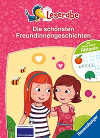 Produktbild: Leserabe Sonderausgaben - Die sch&ouml;nsten Freundinnengeschichten mit extra vielen R&auml;tseln