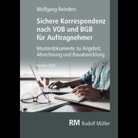 Bild vom Artikel Sichere Korrespondenz nach VOB und BGB für Auftragnehmer vom Autor Wolfgang Reinders