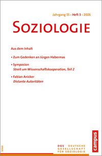 Produktbild: Soziologie 3/2026