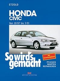 Produktbild: So wird's gemacht. Honda Civic ab 10/87. Band 115