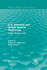 Produktbild: U.S. Interests and Global Natural Resources