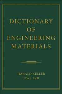 Produktbild: Dictionary of Engineering Materials