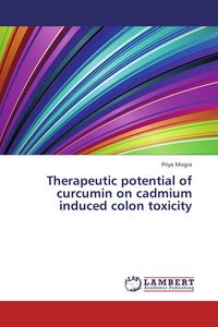 Produktbild: Therapeutic potential of curcumin on cadmium induced colon toxicity