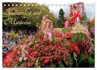 Produktbild: Blumenfest auf Madeira (Tischkalender 2026 DIN A5 quer), CALVENDO Monatskalender