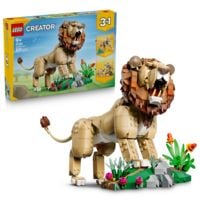 Produktbild: LEGO Creator 3-in-1-Set 31386 Wilde Tiere: Majest&auml;tischer L&ouml;we, Bauset