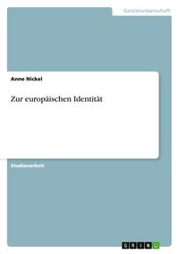 Produktbild: Zur europ&auml;ischen Identit&auml;t