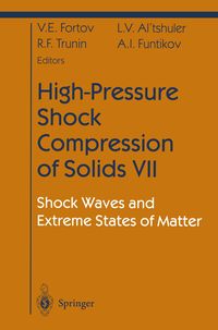 Produktbild: High-Pressure Shock Compression of Solids VII