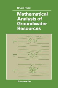 Produktbild: Mathematical Analysis of Groundwater Resources