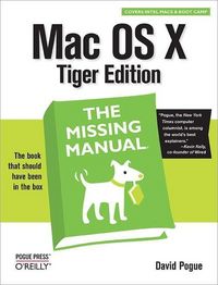 Produktbild: Mac OS X: The Missing Manual, Tiger Edition